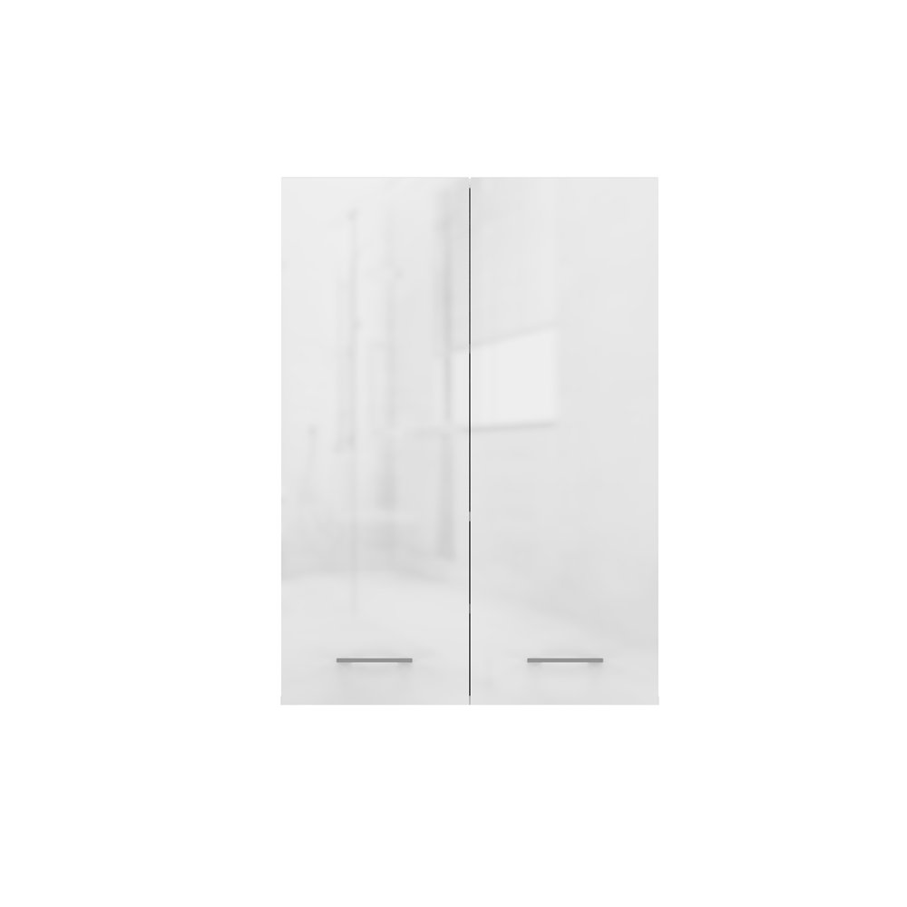 Waschmaschinenschrank Pola MINI/DD WEISS HOCHGLANZ